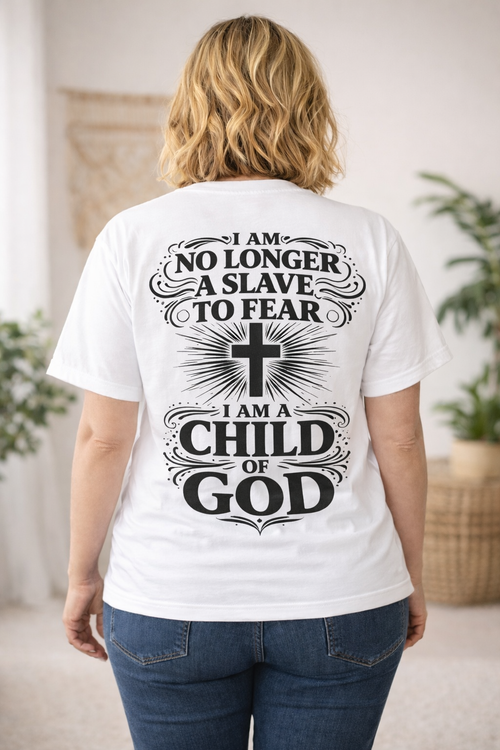 I Am No Longer a Slave to Fear Christian T-Shirt